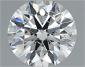 Natural Diamond 0.42 Carats, Round with Excellent Cut, I Color, SI2 Clarity and Certified by IGI
