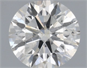 Natural Diamond 0.40 Carats, Round with Excellent Cut, I Color, SI2 Clarity and Certified by IGI
