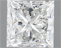 Natural Diamond 1.01 Carats, Princess with  Cut, G Color, VVS1 Clarity and Certified by GIA
