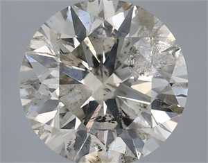 Picture of Natural Diamond 1.08 Carats, Round with Excellent Cut, L Color, I1 Clarity and Certified by IGI