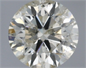 Diamante Natural 1.00 quilates, Redondo , Color K, claridad I1 y certificado IGI
