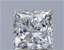 Natural Diamond 3.00 Carats, Princess with  Cut, I Color, SI1 Clarity and Certified by GIA