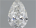 Diamante Natural 0.36 quilates, De pera , Color G, claridad VS2 y certificado GIA