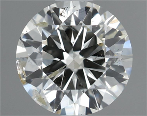 Picture of Natural Diamond 0.92 Carats, Round with Very Good Cut, I Color, I1 Clarity and Certified by IGI