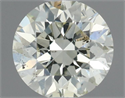 Diamante Natural 0.52 quilates, Redondo , Color K, claridad SI1 y certificado IGI