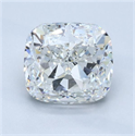 Diamante Natural 1.71 quilates, Del cojín , Color I, claridad VS1 y certificado GIA