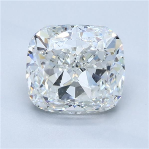 Foto Diamante Natural 1.71 quilates, Del cojín , Color I, claridad VS1 y certificado GIA de