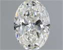 Diamante Natural 0.41 quilates, Ovalado , Color H, claridad VVS1 y certificado GIA