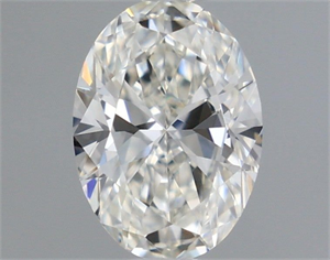 Picture of Natural Diamond 0.41 Carats, Oval with  Cut, H Color, VVS1 Clarity and Certified by GIA