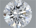 Diamante Natural 0.57 quilates, Redondo , Color H, claridad VVS1 y certificado GIA