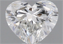 Natural Diamond 0.40 Carats, Heart with  Cut, G Color, VVS2 Clarity and Certified by GIA
