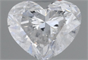 Natural Diamond 0.50 Carats, Heart with  Cut, G Color, I2 Clarity and Certified by GIA