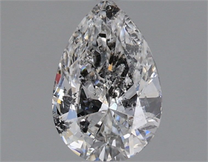 Picture of Natural Diamond 0.50 Carats, Pear with  Cut, G Color, I2 Clarity and Certified by GIA