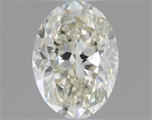 Picture of Natural Diamond 0.40 Carats, Oval with  Cut, K Color, VVS2 Clarity and Certified by GIA