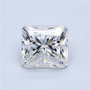 Foto Diamante Natural 1.02 quilates, Radiante , Color F, claridad SI1 y certificado GIA de