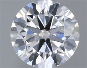 Picture of Natural Diamond 0.47 Carats, Round with Very Good Cut, E Color, I1 Clarity and Certified by IGI