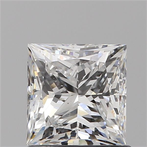 Foto Diamante Natural 1.00 quilates, Princesa , Color E, claridad VS2 y certificado GIA de