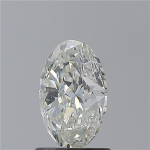 Foto Diamante Natural 1.30 quilates, Ovalado , Color I, claridad SI2 y certificado GIA de