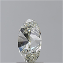 Natural Diamond 1.51 Carats, Oval with  Cut, J Color, SI1 Clarity and Certified by GIA