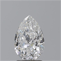 Diamante Natural 1.51 quilates, De pera , Color E, claridad SI1 y certificado GIA