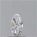 Natural Diamond 0.50 Carats, Oval with  Cut, E Color, VS2 Clarity and Certified by GIA