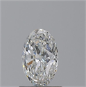 Natural Diamond 0.90 Carats, Oval with  Cut, G Color, VS1 Clarity and Certified by GIA