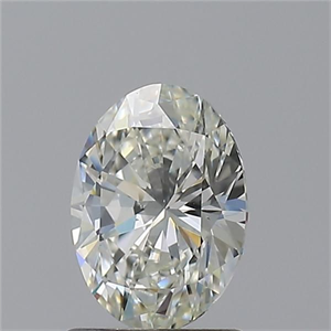Picture of Natural Diamond 1.00 Carats, Oval with  Cut, J Color, VS2 Clarity and Certified by GIA