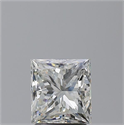 Diamante Natural 2.22 quilates, Princesa , Color J, claridad SI2 y certificado GIA