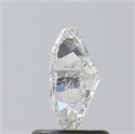 Natural Diamond 1.00 Carats, Oval with  Cut, H Color, I1 Clarity and Certified by GIA