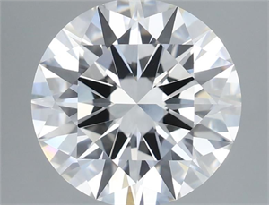 Picture of Natural Diamond 4.01 Carats, Round with Excellent Cut, H Color, VS1 Clarity and Certified by GIA