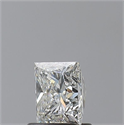 Natural Diamond 1.01 Carats, Princess with  Cut, H Color, VS1 Clarity and Certified by GIA