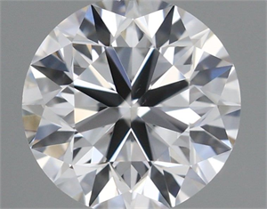 Picture of Natural Diamond 0.50 Carats, Round with Very Good Cut, E Color, VS1 Clarity and Certified by GIA
