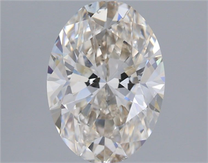 Picture of Natural Diamond 1.50 Carats, Oval with  Cut, J Color, SI2 Clarity and Certified by GIA