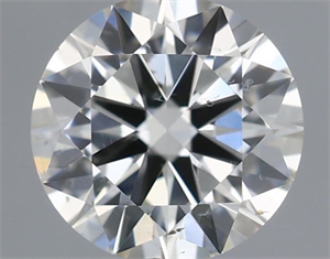 Picture of Natural Diamond 0.40 Carats, Round with Excellent Cut, G Color, SI2 Clarity and Certified by IGI