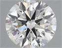 Natural Diamond 0.40 Carats, Round with Excellent Cut, H Color, SI2 Clarity and Certified by IGI