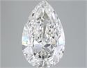 Diamante Natural 5.01 quilates, De pera , Color G, claridad VS1 y certificado GIA