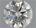 Natural Diamond 0.40 Carats, Round with Excellent Cut, I Color, SI2 Clarity and Certified by IGI