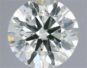 Foto Diamante Natural 0.40 quilates, Redondo , Color J, claridad SI2 y certificado IGI de