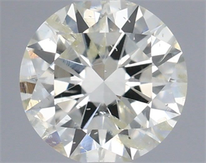 Foto Diamante Natural 0.40 quilates, Redondo , Color J, claridad SI2 y certificado IGI de