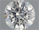 Natural Diamond 0.73 Carats, Round with Excellent Cut, H Color, SI2 Clarity and Certified by IGI