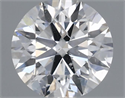 Diamante Natural 0.70 quilates, Redondo , Color F, claridad I1 y certificado GIA