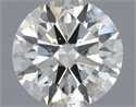 Natural Diamond 0.50 Carats, Round with Excellent Cut, I Color, SI2 Clarity and Certified by IGI