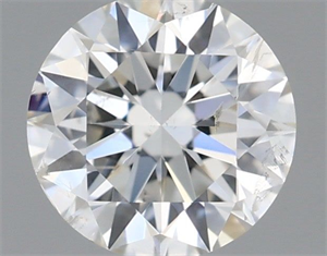 Picture of Natural Diamond 0.50 Carats, Round with Excellent Cut, H Color, SI2 Clarity and Certified by IGI