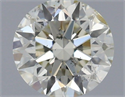 Natural Diamond 0.50 Carats, Round with Excellent Cut, K Color, SI2 Clarity and Certified by IGI
