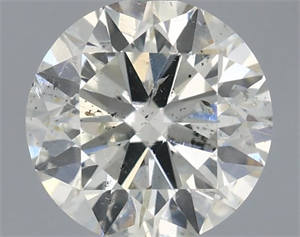 Foto Diamante Natural 0.71 quilates, Redondo , Color J, claridad SI2 y certificado IGI de