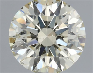 Picture of Natural Diamond 0.70 Carats, Round with Excellent Cut, M Color, SI2 Clarity and Certified by IGI
