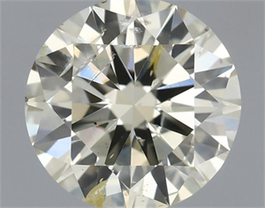 Picture of Natural Diamond 0.72 Carats, Round with Excellent Cut, M Color, SI2 Clarity and Certified by IGI