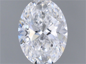 Picture of Natural Diamond 0.55 Carats, Oval with  Cut, D Color, VS2 Clarity and Certified by GIA