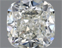 Natural Diamond 0.56 Carats, Cushion with  Cut, K Color, VS1 Clarity and Certified by GIA