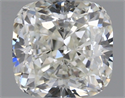 Natural Diamond 0.51 Carats, Cushion with  Cut, J Color, VS2 Clarity and Certified by GIA